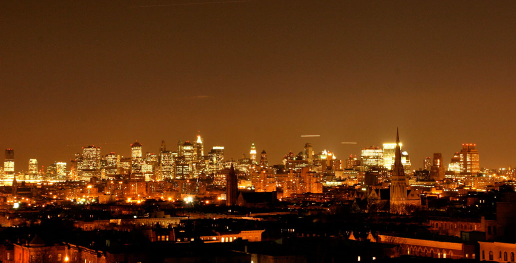 Manhattan Skyline shown in 'The City Dark'. Credit: Wicked Delicate Films LLC