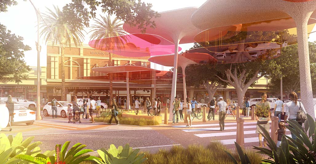 Bundaberg CBD revitalisation by Archipelago, Infrastructure Landscape Architecture Award.
