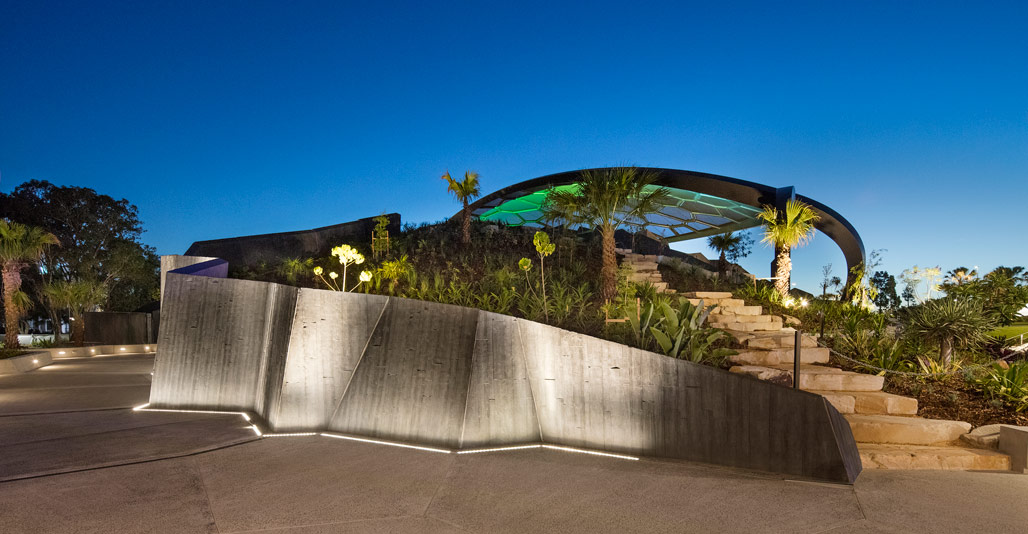 HOTA Outdoor Stage by Cusp, Topotek1 & ARM, Civic Landscape Architecture Award. Image: John Gollings