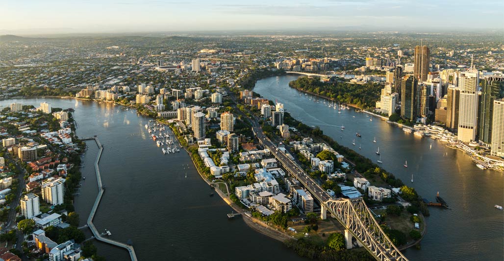 Landscape Planning: Kangaroo Point Urban Renewal Strategy by Urban Renewal Brisbane, Lat27 & BVN. Image: BCC
