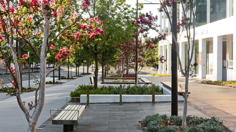 Constitution Avenue by Jane Irwin Landscape Architecture. 2018 AILA Act Excellence Award for Civic.