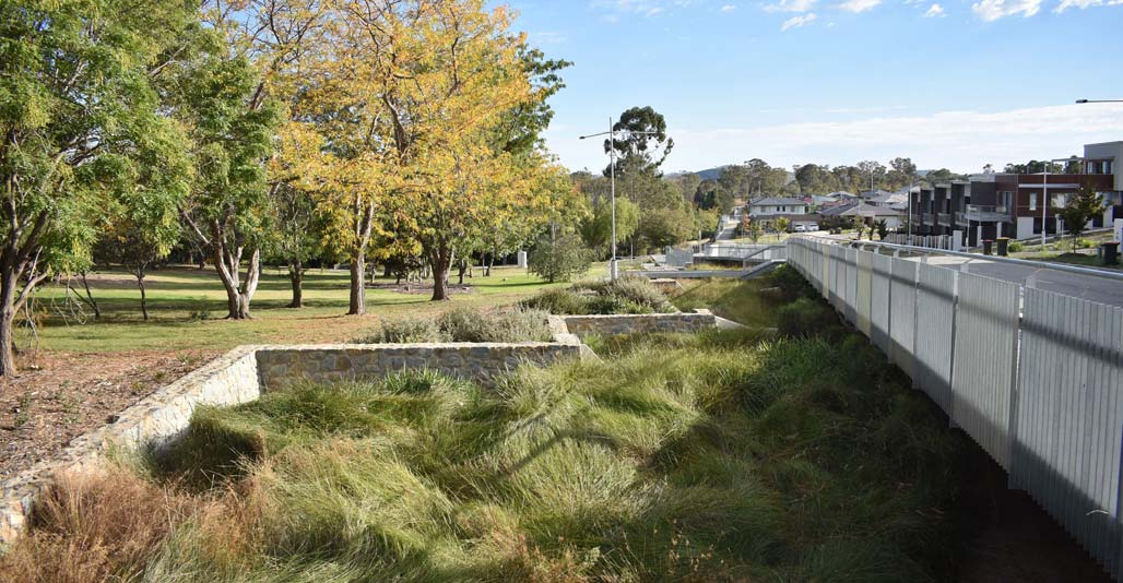 Fetherston Ridge by Tait Network. 2018 AILA ACT Award for Infrastructure. Image: Glen Martin