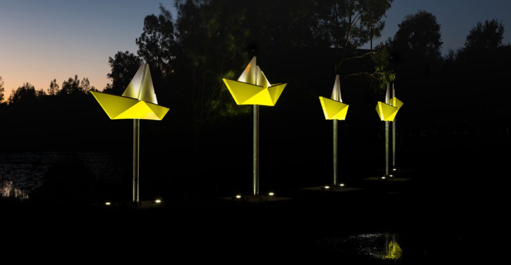 interventions to get people to rediscover their creek corridor. Image: Supplied