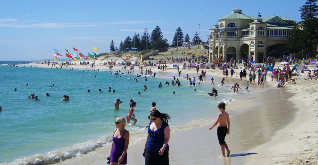 Cottesloe beach, Perth.
