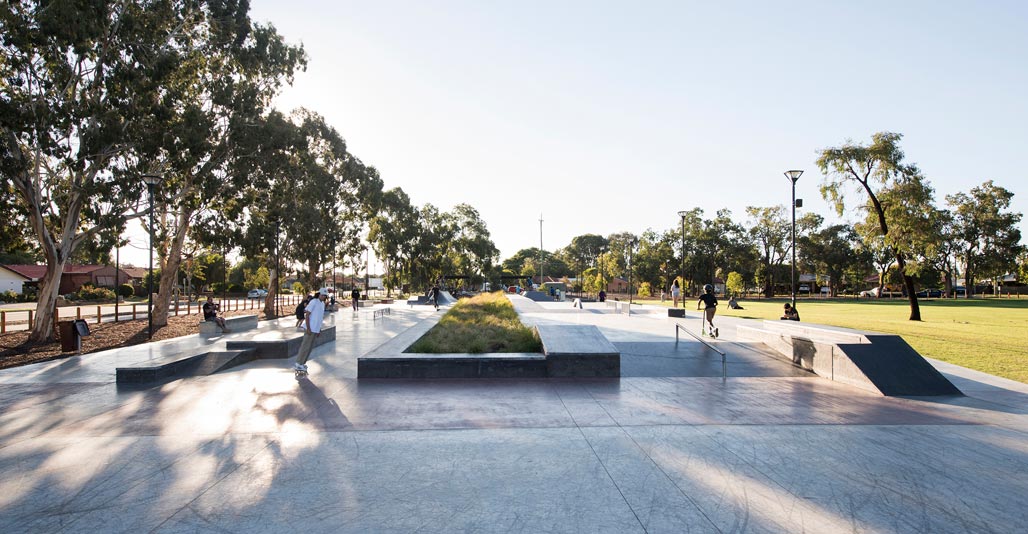 Infrastructure landscape award: Mills Park by Cardno. Image: Alana Blowfield