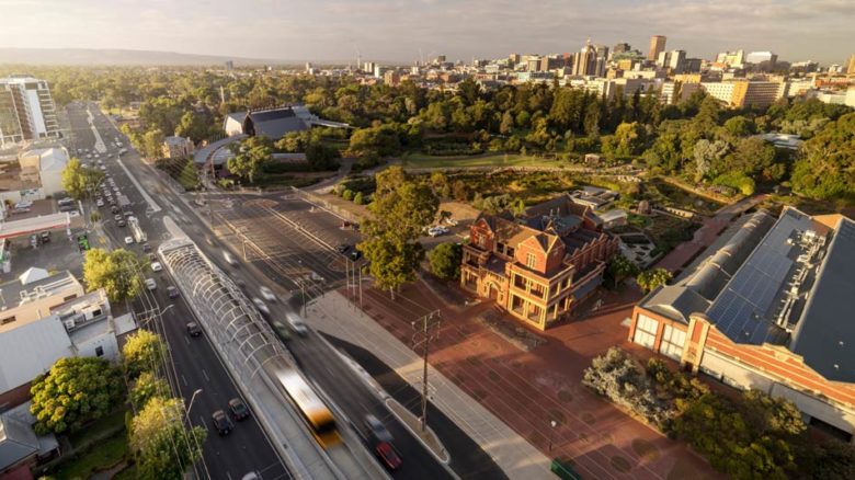 Infrastructure: O-Bahn City Access Project by Oxigen. Image: Corey Roberts