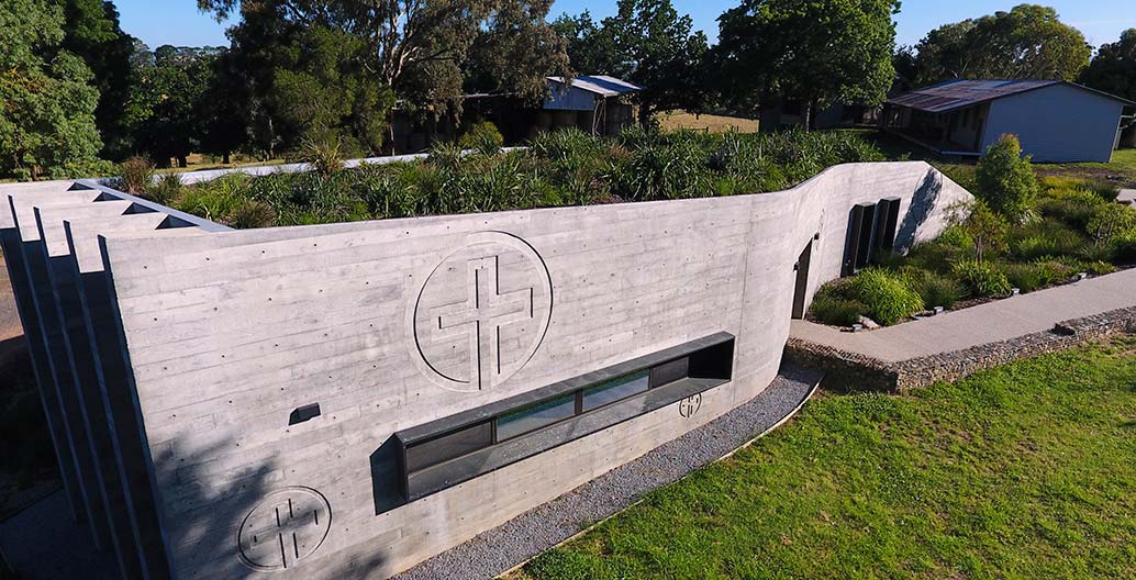 Small projects landscape architecture award: Tarrawarra Abbey by Aspect Studios.
