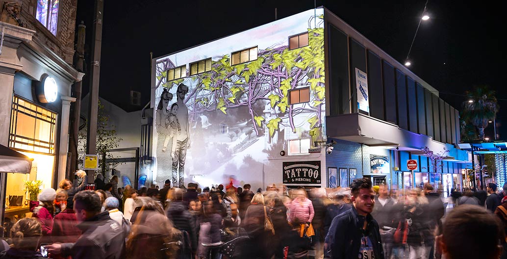 Urban design landscape architecture award: Geelong Laneways Precinct by Outlines Landscape Architecture.