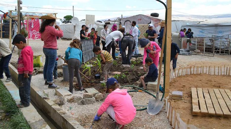 To engage with informal settlements landscape architects need to break down boundaries and embrace the temporary.
