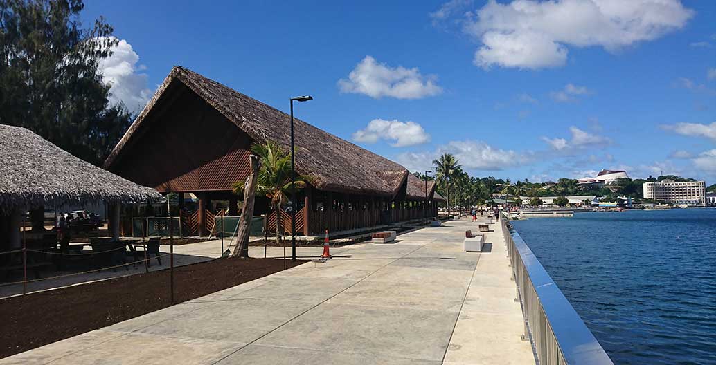 The new market buildings are a long-term investment in the local tourism economy. Image: BECA