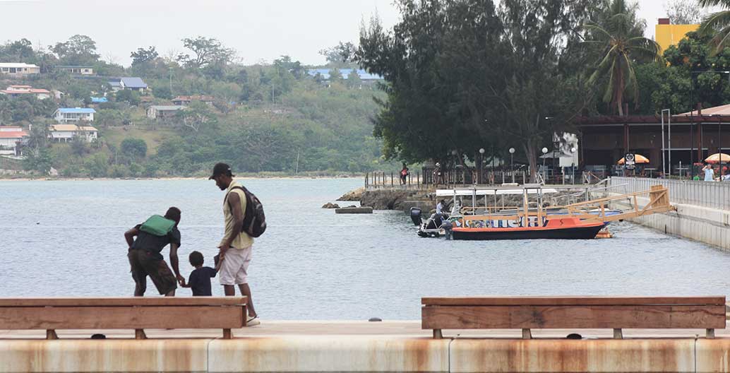 Port Vila seafront Image: Andrew R MacKenzie