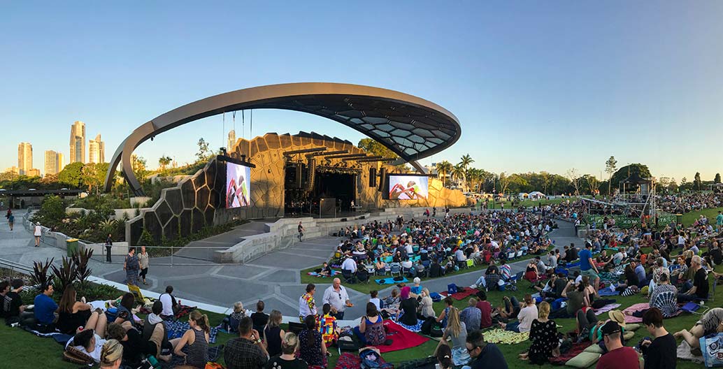 HOTA Outdoor Stage. Image: Aaron Poupard.