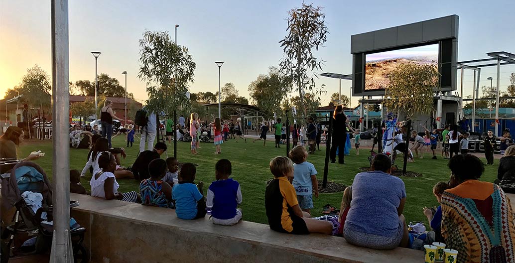 Newman Town Square. Image: UDLA.