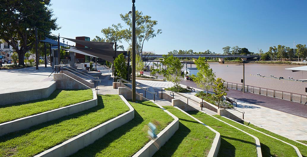 Rockhampton Riverside. Image: Florian Groehn.