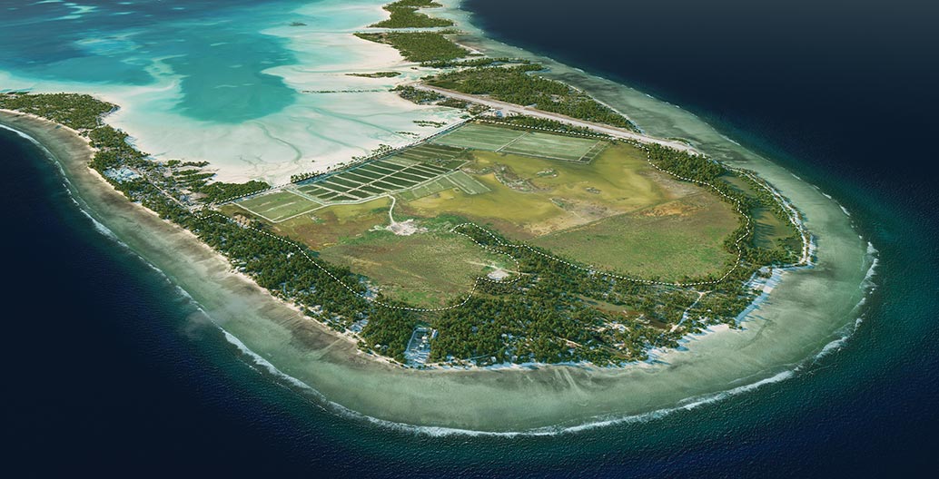 Temaiku Land and Urban Planning, before the project. Image: Jacobs.