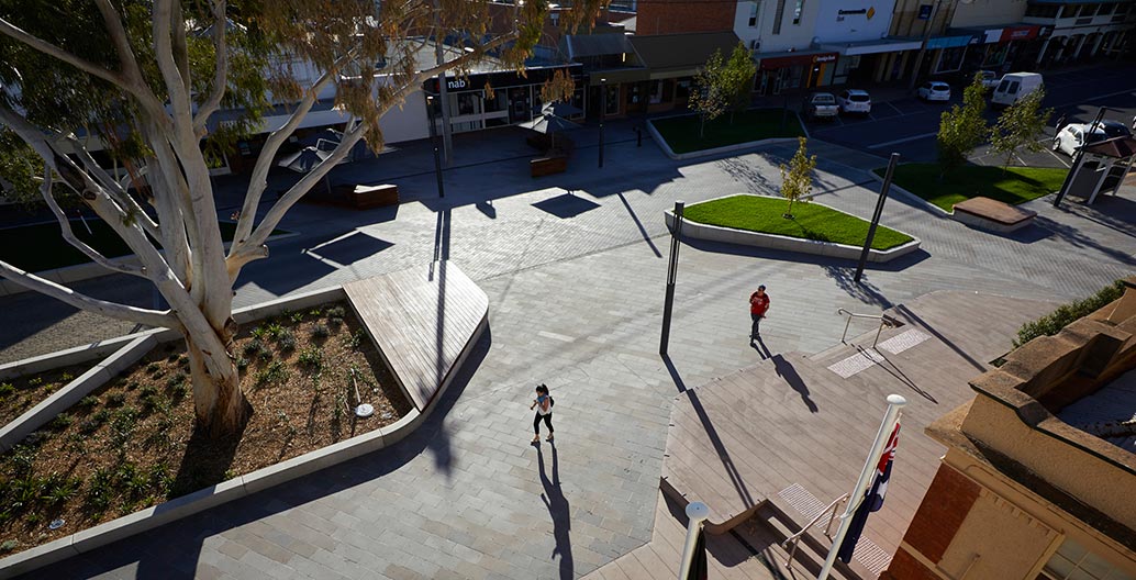 Victoria Square Kerang. Image: Andrew Lloyd.