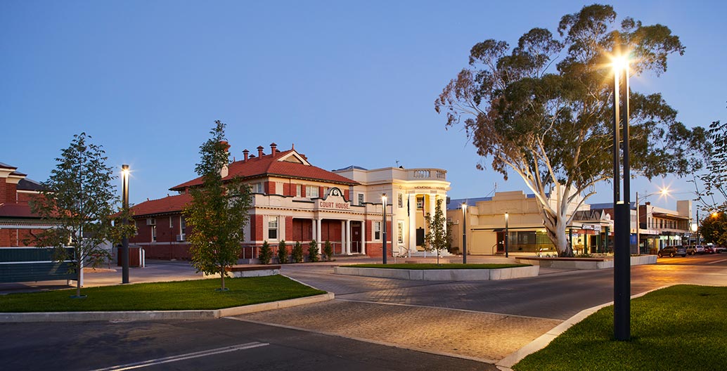Victoria Square Kerang. Image: Andrew Lloyd.