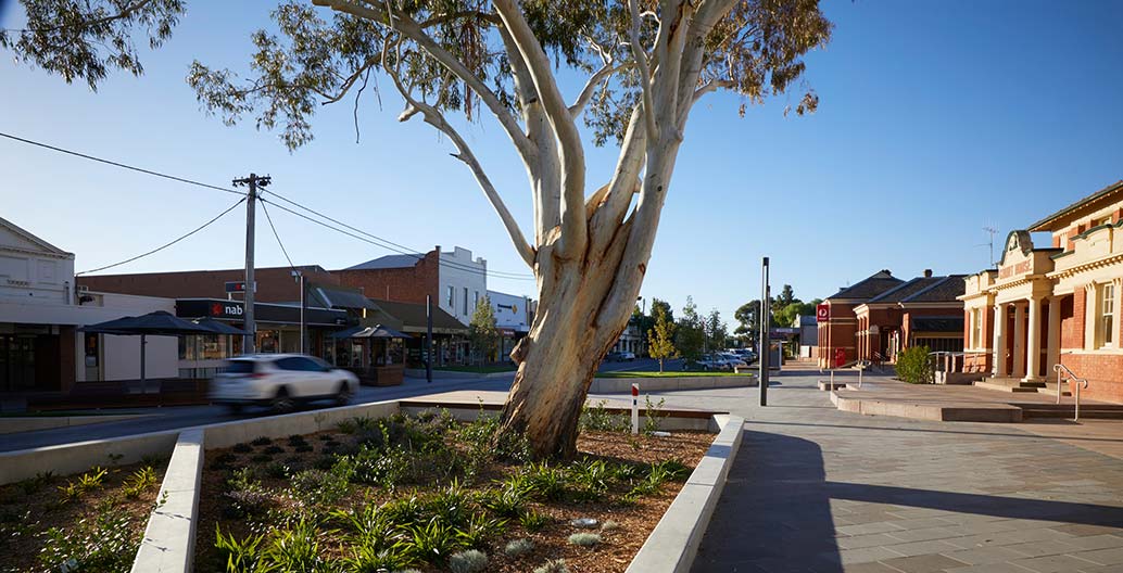 Victoria Square Kerang. Image: Andrew Lloyd.