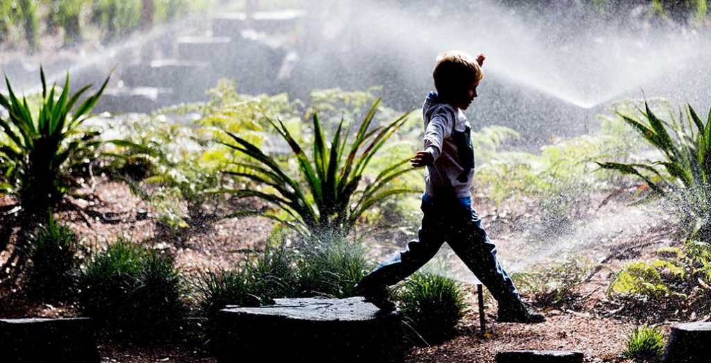 Ian Potter Children's WILDPLAY Garden Aspect Studios. Image: Brett Boardman.