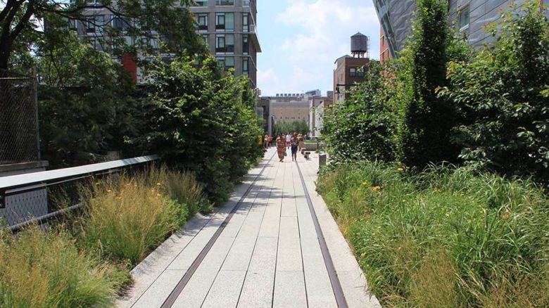 The High Line plays a key role in New York's urban branding. Image: Sigrid Ehrman.