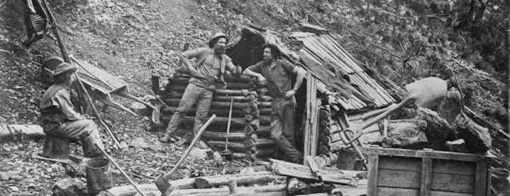 The golden days of Australian mining: the 1850s in central Victoria.