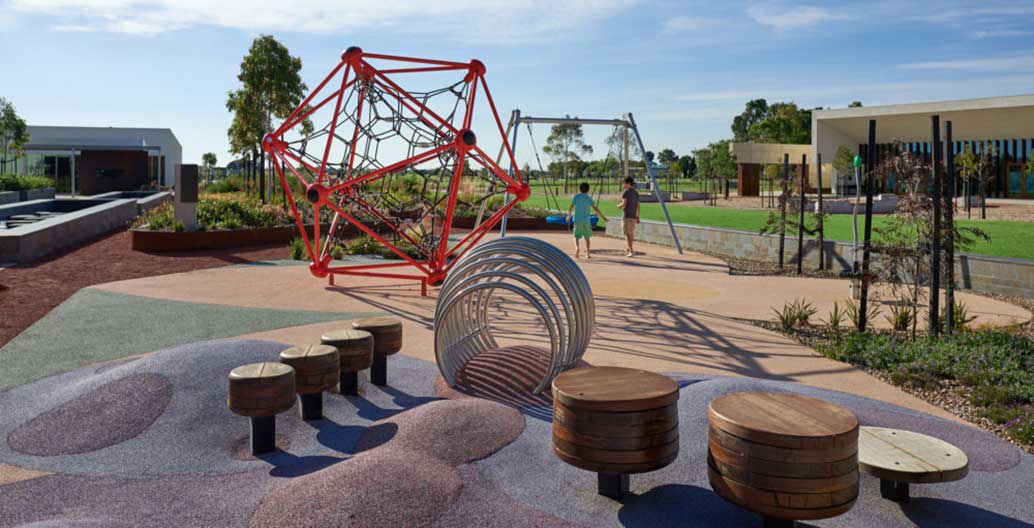 Bunurong Memorial Park playground