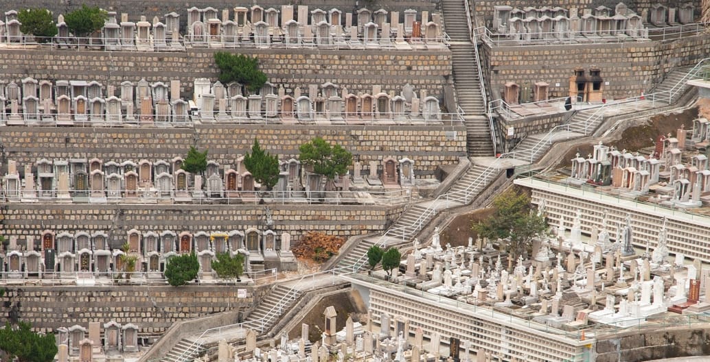 Hong Kong cemetery. Photo: Sam Balye