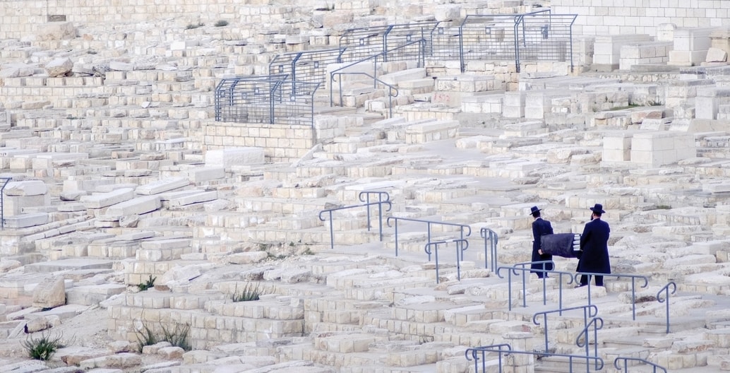 Ancient cemetery on the Mount of Olives, Jerusalem, contains texts and objects which cannot be destroyed. Photo: Zoltan Tasi