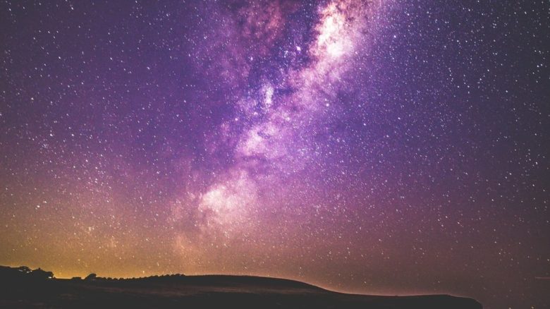 A spectacular stary night sky far from urban light pollution viewed from the Flinders Ranges, South Australia. Photo: Jack Cain