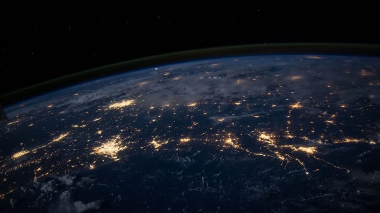 Urban lighting and the extent of polluting light spill is clearly visible from space. Photo: NASA