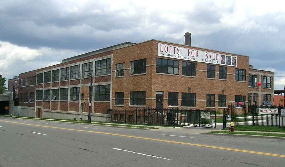 Detroit Crescent Brass and Pin Company factory