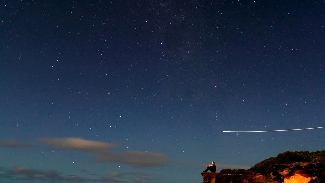 Dark skies are vital to our wellbeing but they are increasingly rare. Photo: of Duane Hamacher, Wild Researchers UNSW by Tamara Dean