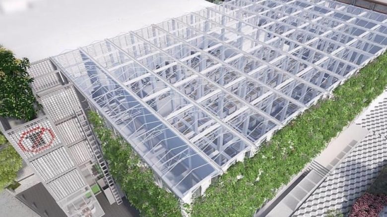 Unrealised zero-waste project for Queen Victoria Market. Photo courtesy Breathe Architecture and Joost Bakker