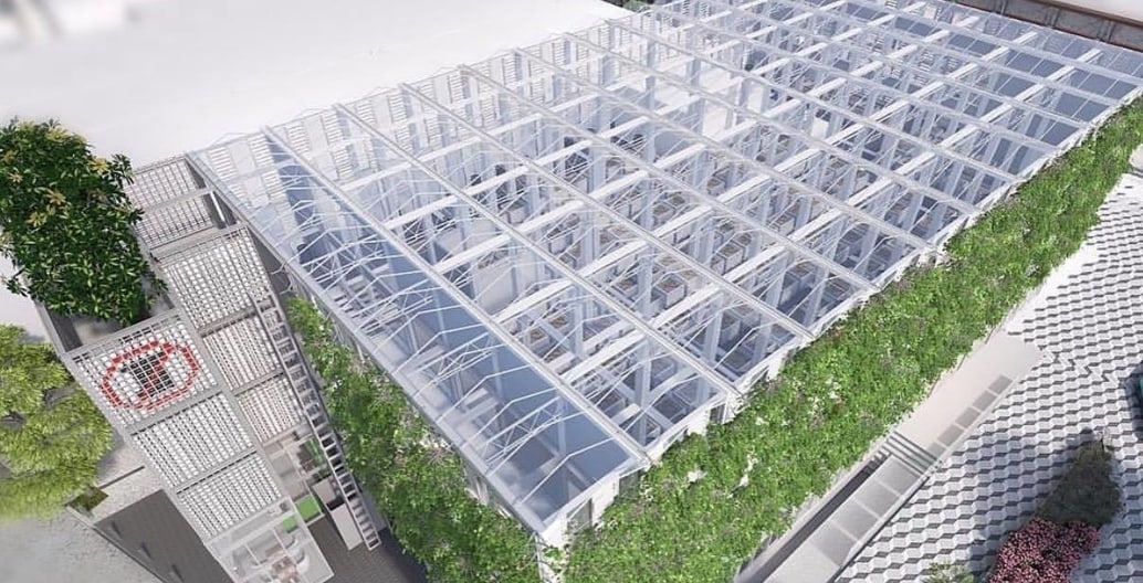 Unrealised zero-waste project for Queen Victoria Market. Photo courtesy Breathe Architecture and Joost Bakker