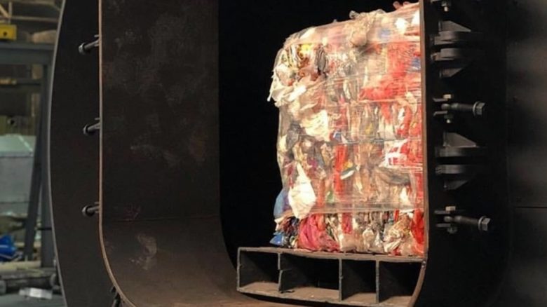 Bakker's pyrolysis plant produces energy from burning non-recyclable plastic. Photo courtesy Joost Bakker
