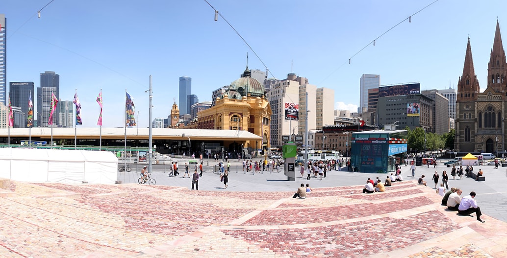 "Time spent in the square watching the world pass by… provides value in our increasingly busy world." Photo: Mike Lehmann CC BY-SA 3.0