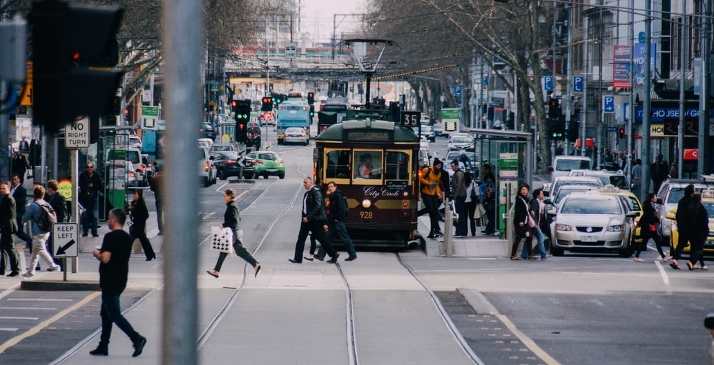 Melbourne has upgraded trams in the city centre, but journey-to-work city access has been neglected. Photo: Weyne Yew