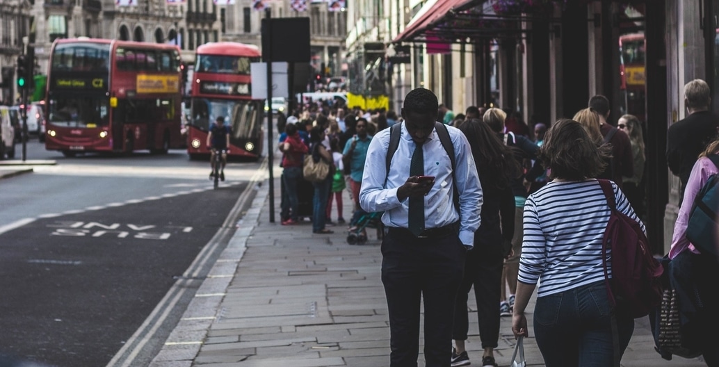 London's Regent Street has no space for trees. Photo: Arthur Edelman