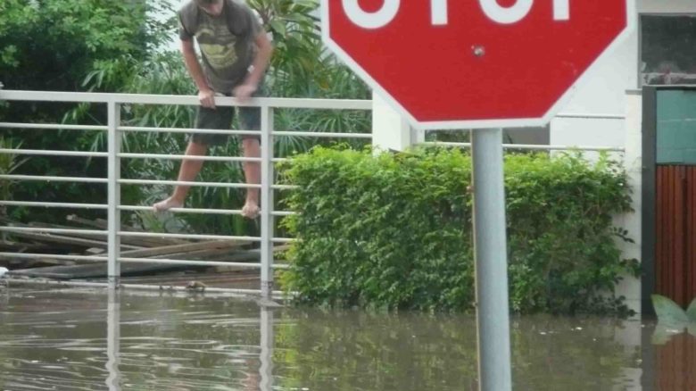 Flooding of my West End neighbourhood in Brisbane, 2011. Photo: John Mongard