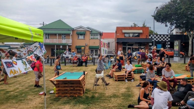 Tactical urbanism: the community activating a future park space