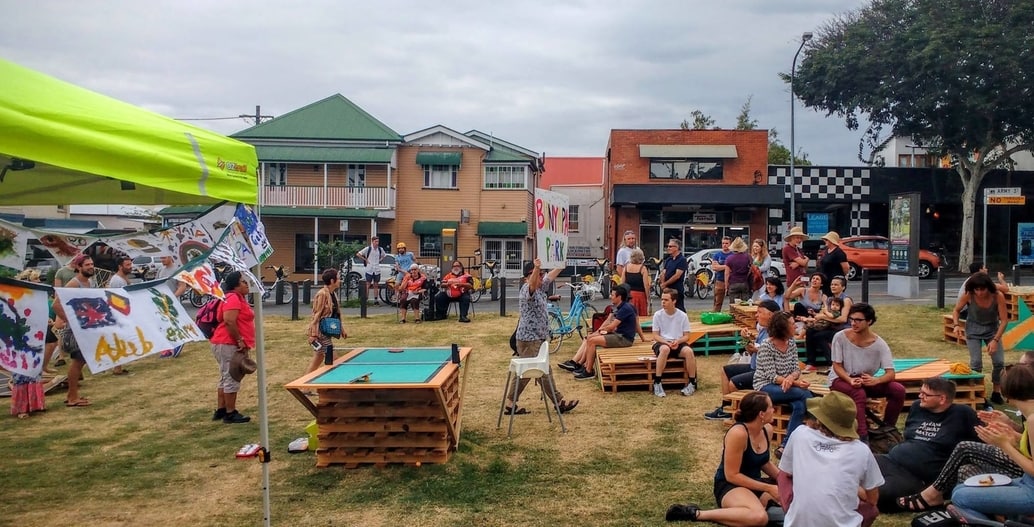 Tactical urbanism: the community activating a future park space