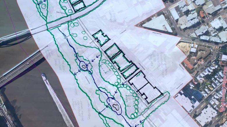 Brisbane's Kurilpa Futures community workshop prioritises space for urban forests.