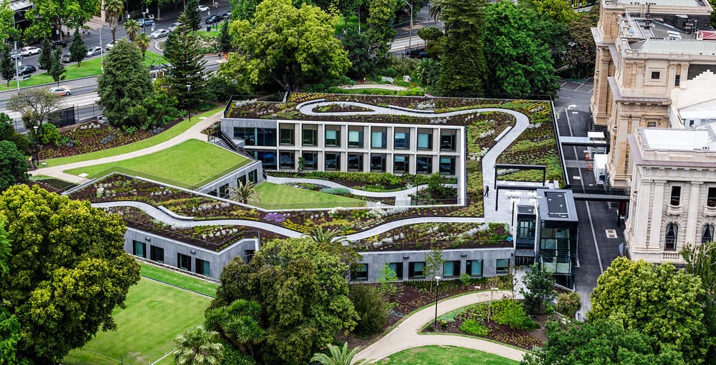 Cultural Heritage, Award of Excellence: Parliament of Victoria – Member’s Annex Landscapes by Taylor Cullity Lethlean. Photo: Adam Gibson