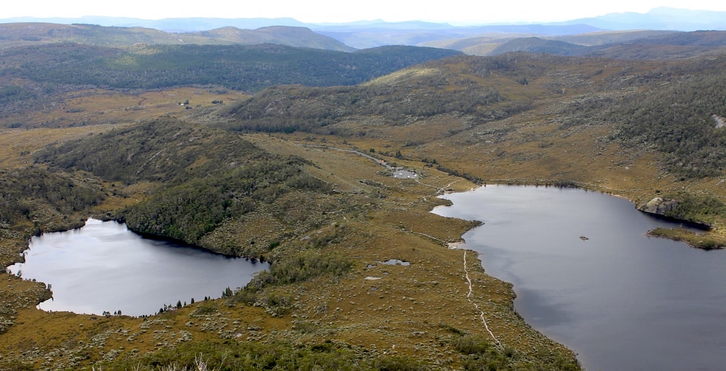 The 'Dove Lake Visitor Facilities Visual and Wilderness Values Impact Analyses' by Inspiring Place have influenced development decisions in this sensitive nature-tourism area. Photo: Jo Cox
