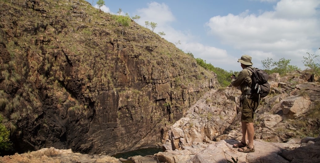 Australia is seeing significant growth in nature-based tourism. Inspiring Place's award-winning Kakadu National Park Walking Strategy looks to manage impacts. Photo: Jordan Davis