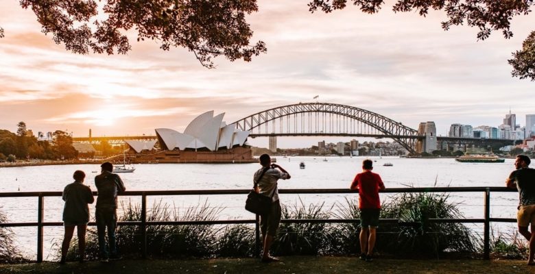 The heritage-listed Sydney Opera House and Harbour Bridge owe much to the land and waterscape of the harbour itself. A new study aims to increase listing of cultural landscapes. Photo: Trent Szmolnik