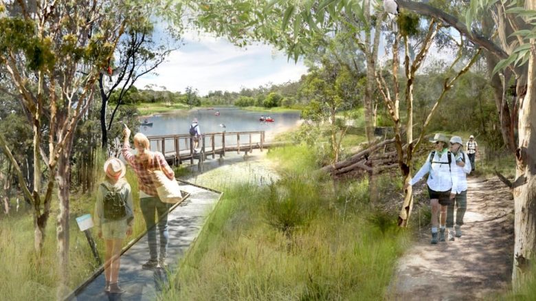 The award-winning Oxley Creek Transformation Master Plan is an ambitious strategic document that makes the most of water as a shared social, economic and environmental asset. Image: Lat27