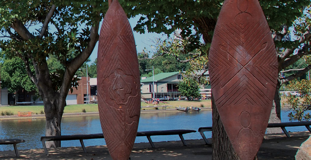 Mandy Nicholson, Birrarung Wilam, Birrarung Marr, Melbourne.