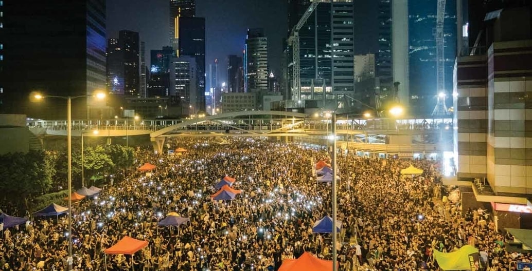 The public space protests of Hong Kong have attracted particular interest over the past month. Photo: Pasu Au Yeung