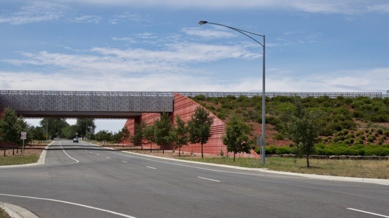 An admirer of the pioneering work of Sylvia Crowe, Thompson has striven to improve infrastructure and freeway planting. Memorial Drive project with Oculus and VicRoads.